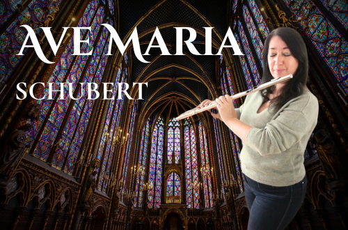Ave Maria de Schubert pour flûte et piano