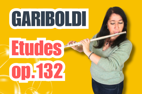 Gariboldi, études op.132 pour flûte traversière
