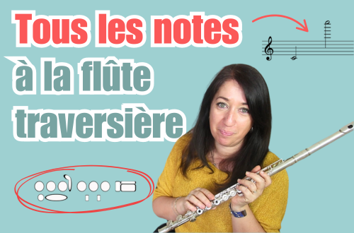 Toutes les notes à la flûte traversière
