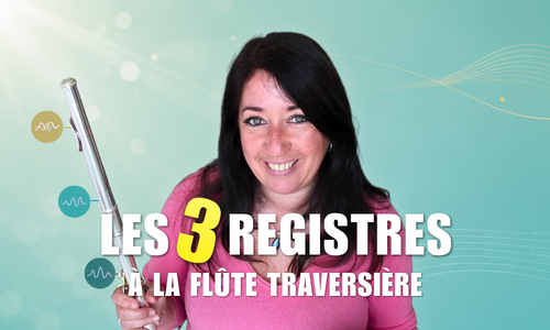 Les 3 registres à la flûte traversière